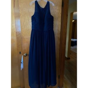 Lace Illusion Neckline Dress from Camille La Vie!
